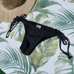 Billabong Cheeky Side Tie Bikini Bottom | Medium | Black